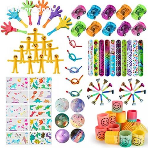 Нов комплект Сувенири за детско парти Подаръци за деца Играчки Гривни