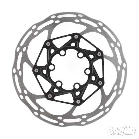 Sram CenterLine X 140mm 6-Bolt IS лек ротор диск за спирачки на шосеен Гравъл и МТБ планински байк, снимка 2 - Части за велосипеди - 52851378