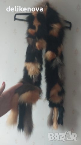 PASSIGATTI. 🇮🇹 Лисица Италианска Дизайнерска Много жив косъм., снимка 4 - Шалове - 43671207