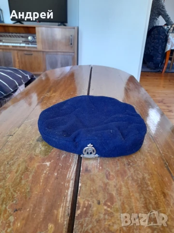 Стара ученическа барета,шапка МГ Кюстендил