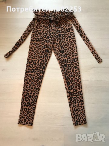 Леопардов панталон [ С размер ], снимка 3 - Панталони - 33548596