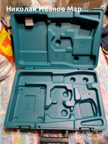 Куфар Makita за винтоверт, снимка 2 - Куфари с инструменти - 53473869