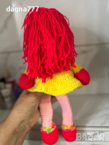 Плетена кукла Германия, снимка 8 - Кукли - 52256444