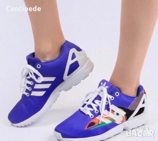 💙Маратонки Adidas Originals x FARM Rio , Zx Flux, Torsion system, снимка 5 - Маратонки - 34598171
