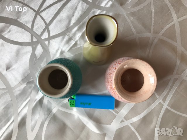 Вазички, порцелан,керамика-Чехия , снимка 2 - Вази - 33138367