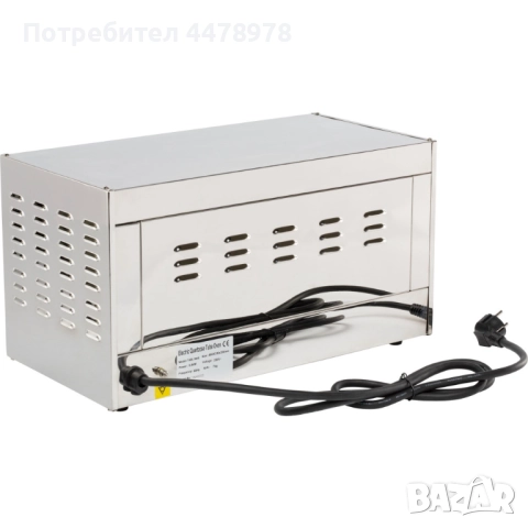 Професионален електрически саламандър тостер – 1 ниво, снимка 2 - Обзавеждане на кухня - 51530834