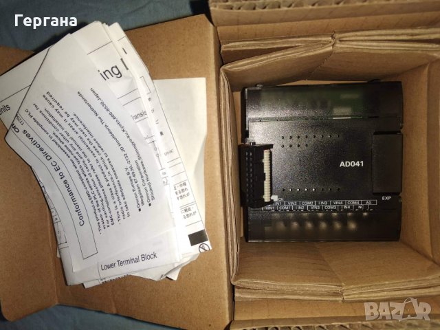 Контролер омрон+разширителен модул входове/изходи + подарък, снимка 4 - Друга електроника - 26762453