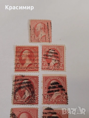 Винтидж ПОЩЕНСКИ марки САЩ. , снимка 10 - Филателия - 53085146