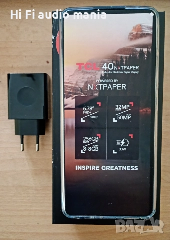 Продавам нов телефон TCL 40 NxtPaper 