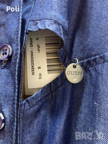 Оригинална дънкова рокля Guess, снимка 6 - Рокли - 33334403
