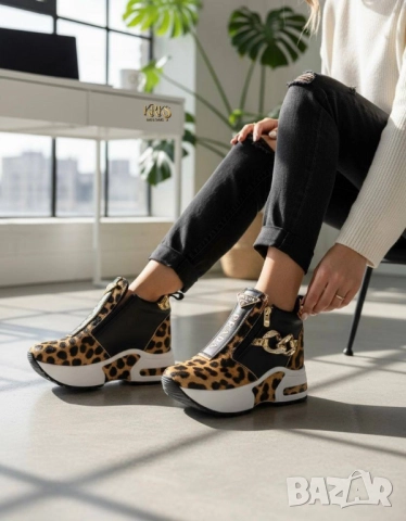 дамски маратонки на платформа louis Vuitton versace guess , снимка 2 - Маратонки - 52093127