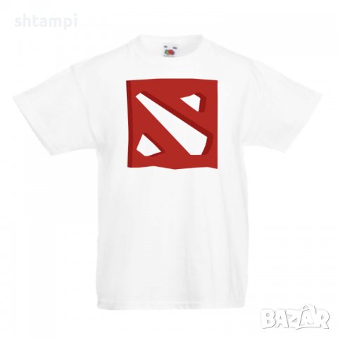 Детска тениска Dota 2 Logo  Игра,Изненада,Подарък, снимка 3 - Детски Блузи и туники - 36712703