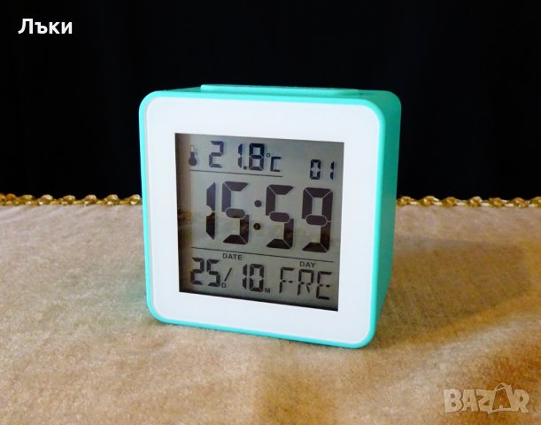 TCM Tchibo настолен часовник,аларма,радиоконтрол. , снимка 2 - Луксозни - 26873011