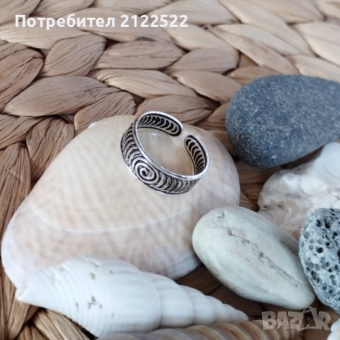 Сребърни пръстени за крак, снимка 11 - Пръстени - 39544885