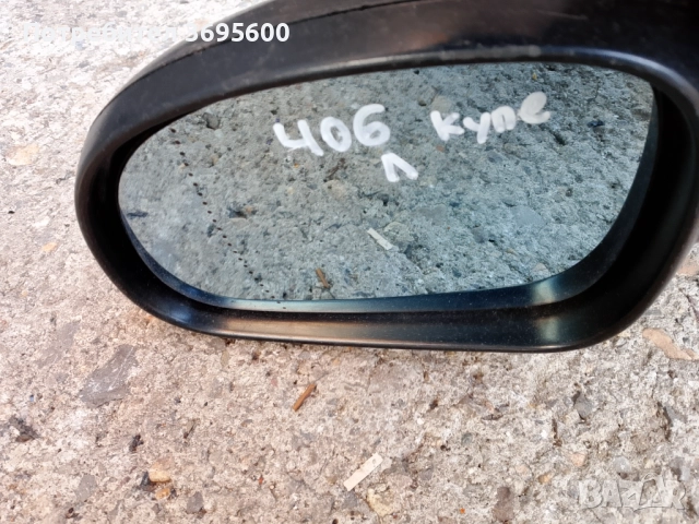 Ляво огледало Пежо 406 купе Peugeot 406 pininfarina странично / черно / огледала, снимка 5 - Части - 52882965