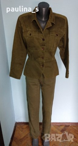 Дънков комплект в цвят Милитъри S / M, снимка 3 - Комплекти - 28761789