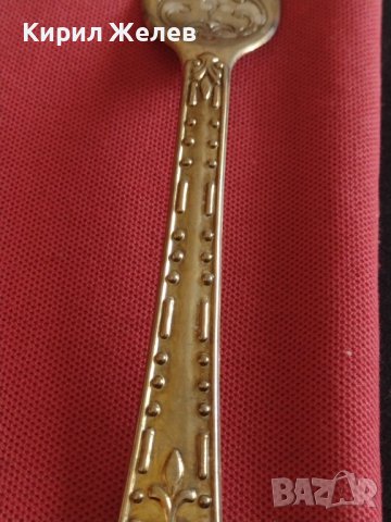 Стара вилица много красива орнаментика перфектно състояние с маркировка ITALI за КОЛЕКЦИЯ 33078, снимка 3 - Други ценни предмети - 43818470