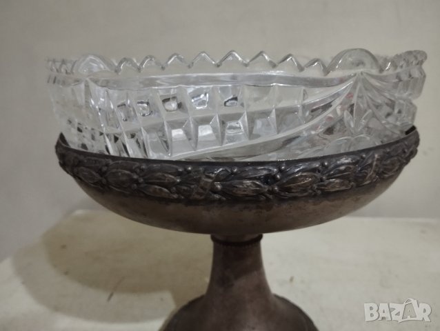 стара купа,фруктиера арт деко, снимка 6 - Други ценни предмети - 44116520