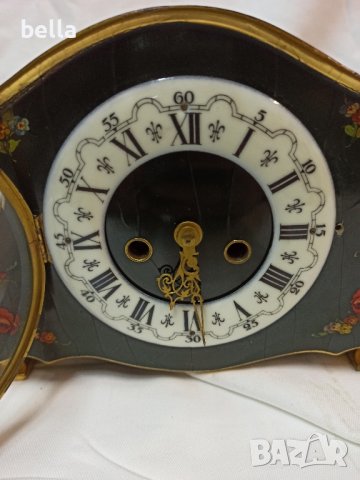 Стар антикварен настолен часовник Jean Perret & Cie S.A Geneve, снимка 6 - Антикварни и старинни предмети - 43153943
