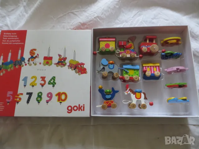 Влакче честит рожден ден, Моят дневен часовник, образователни играчки, снимка 3 - Образователни игри - 50113839