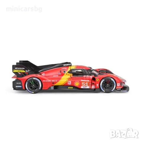 Метални колички: Ferrari 499P Le Mans Hypercar, снимка 6 - Колекции - 48260456