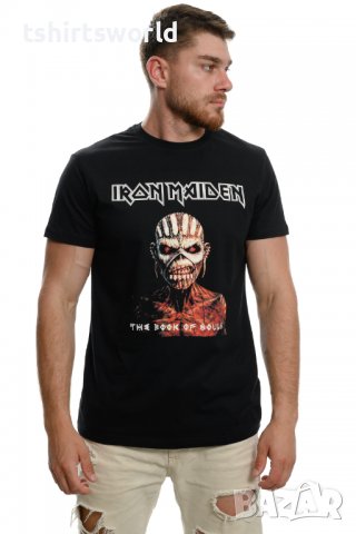 Нова тениска с дигитален печат на музикалната група IRON MAIDEN - The Book of Souls, снимка 6 - Тениски - 37697037