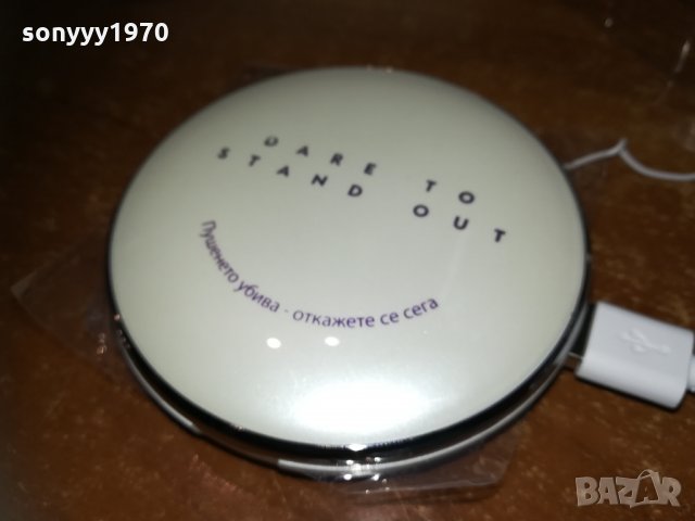 dunhill двоино огледало и повер банк 2803211208, снимка 2 - Колекции - 32331626