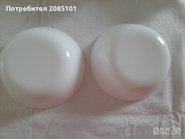 Бели чинии и купички комплект, снимка 5 - Чинии - 43940158