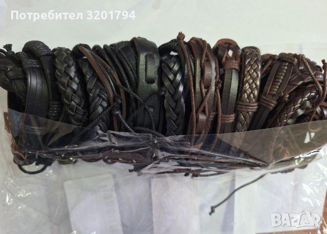 Кожени гривни 30бр