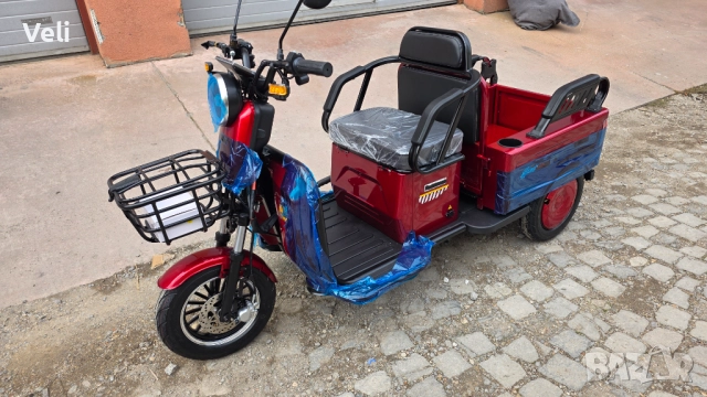 Карго Лукс ел. триколка 1500W,60V , снимка 17 - Мотоциклети и мототехника - 52508482