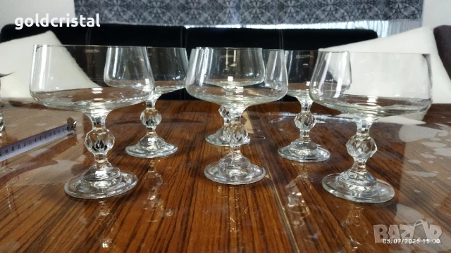 ретро кристални чаши 