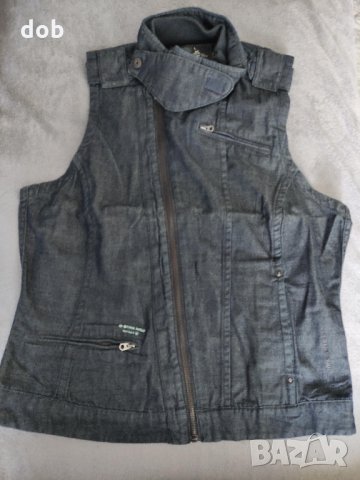 Нов елек G Star Denim Master gilet, оригинал, снимка 1 - Елеци - 32934467