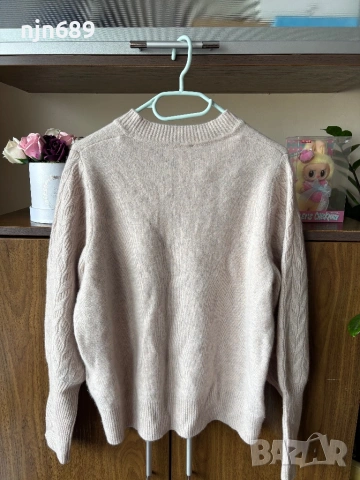 100% кашмир, снимка 2 - Блузи с дълъг ръкав и пуловери - 53496634