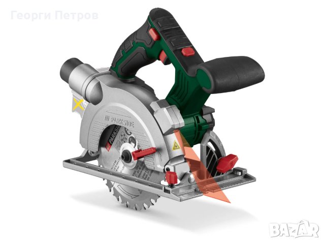 НОВ Акумулаторен Ръчен циркуляр Parkside 20v