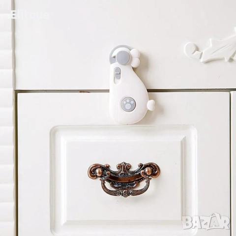 Многофункционален заключващ предпазител за шкафове, предпазно средство за малки деца във формата на , снимка 7 - Други стоки за дома - 52905075