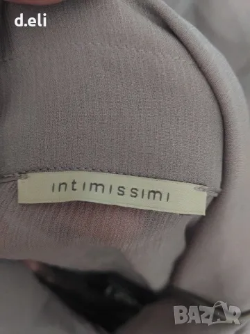 Marc Cain Original Size XL/ Intimissimi Size L 100% Коприна Издължена риза, снимка 3 - Ризи - 50056611