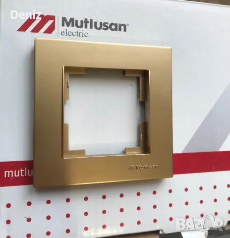 капаци за ключове и контакти Мutlusan Rita бял,златист, снимка 4 - Ключове, контакти, щепсели - 49771871