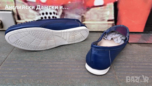Английски дамски мокасини , снимка 3 - Дамски ежедневни обувки - 44845701
