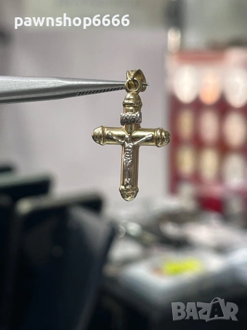 Златна висулка 14 карата 1,20 грама , снимка 4 - Колиета, медальони, синджири - 53602440