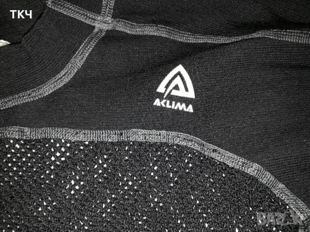 Aclima Woolnet Crew Neck Men  (XXL) мъжка термо блуза, снимка 4 - Спортни дрехи, екипи - 35441520