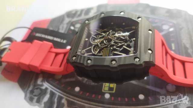 Уникален RICHARD MILLE Rafael Nadal RM35-02 TPT® механичен клас 6А+, снимка 6 - Мъжки - 35423645