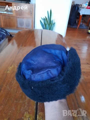 Стара зимна пожарникарска шапка, снимка 4 - Други ценни предмети - 38162886