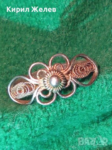 ФИЛИГРАНЕН УНИКАТ 19век ФЛОРАЛЕН СРЕБЪРЕН ПРЪСТЕН ВИСОКА ПРОБА СРЕБРО ЮВЕЛИРНА РЪЧНА ИЗРАБОТКА 18440, снимка 3 - Антикварни и старинни предмети - 33737106