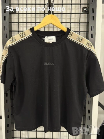 Guess Дамска Къса Тениска👚Дамска Блуза С Къс Ръкав Гес - 2 Налични Цвята Код BS-26, снимка 3 - Тениски - 51044834