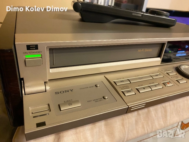 SONY SLV 825 Шампанско. Ultra Rare!, снимка 10 - Плейъри, домашно кино, прожектори - 52793541