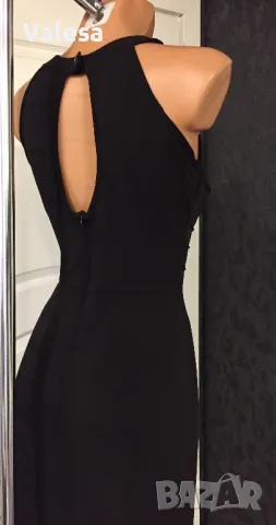 Дълга черна рокля, снимка 3 - Рокли - 49782808