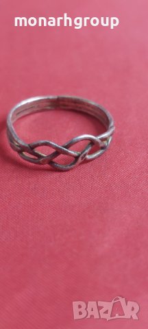 Сребърен пръстен, снимка 1 - Пръстени - 44020326