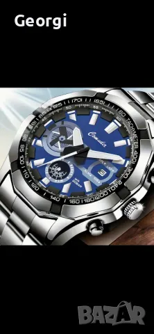 Мъжки/младежки класически кварцов часовник/Метален за ежедневна употреба!, снимка 4 - Мъжки - 49633561