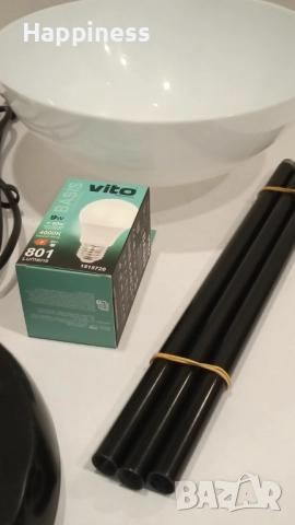 Висока Лампа Ikea, снимка 9 - Настолни лампи - 46368909