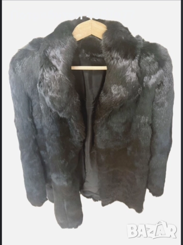 Луксозно палто от естествен косъм норка – отлично състояние, снимка 6 - Палта, манта - 52847282